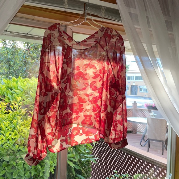 FOREVER 21 BLOUSE - Picture 1 of 2